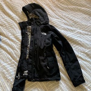 The North Face rain jacket
